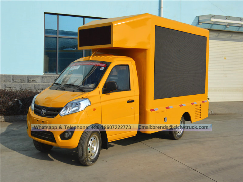 Camión publicitario LED Mobile Foton a la venta