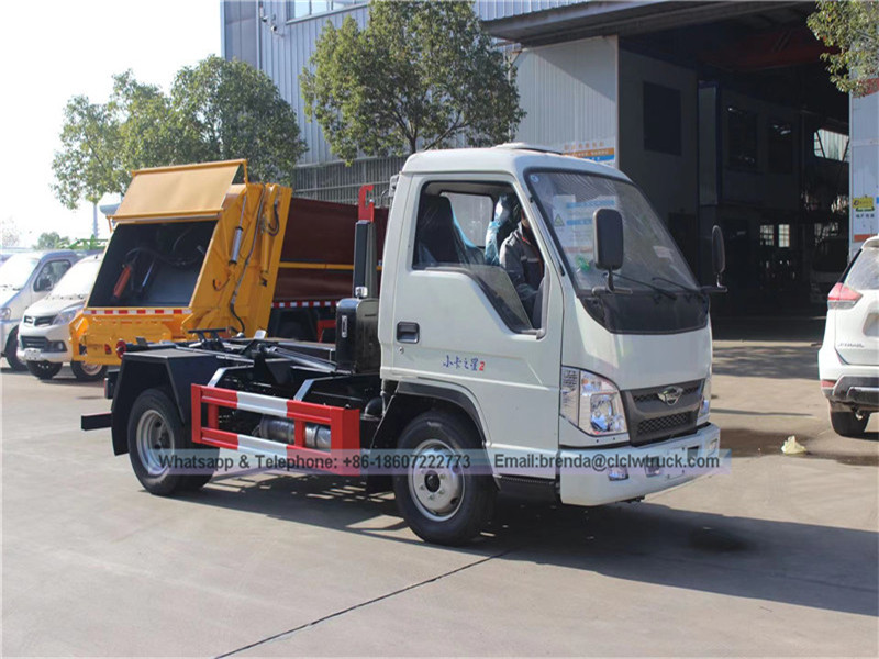Foton Forland 3 CBM Roll-Off Bassbage de basura
