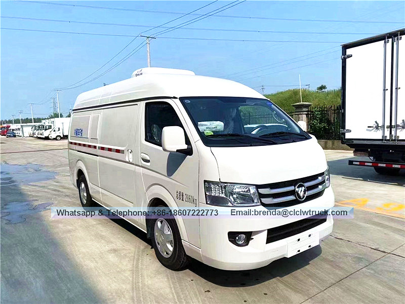 Foton G7 1ton شاحنة ثلاجة صغيرة