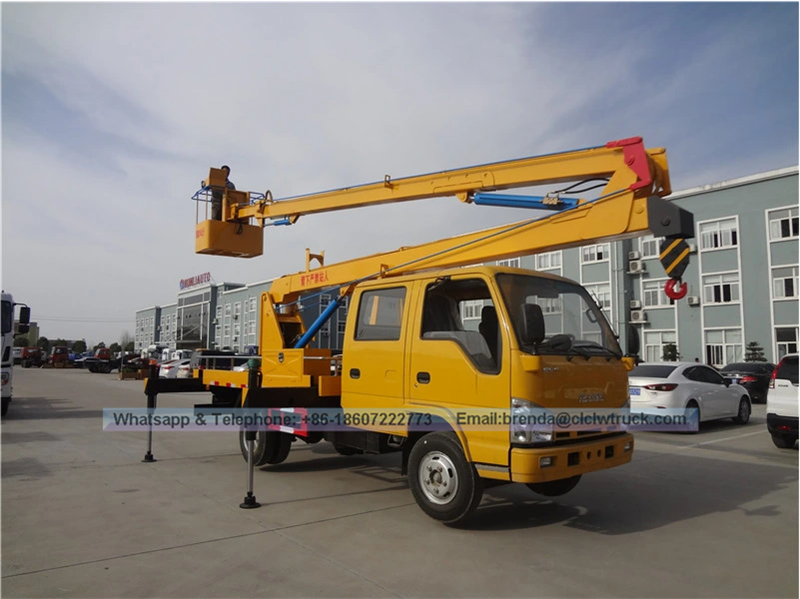 ISUZU 100P CABE DOBLE CAB 12-16M CAMIÓN DE TRABAJO