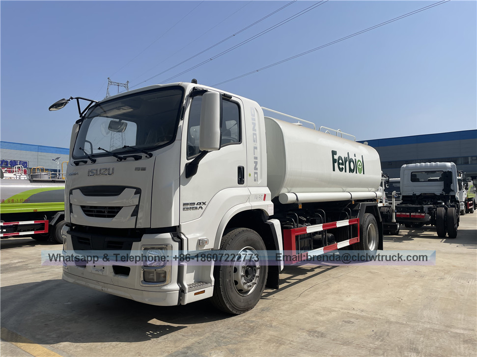 Camión cisterna de agua ISUZU 15000L