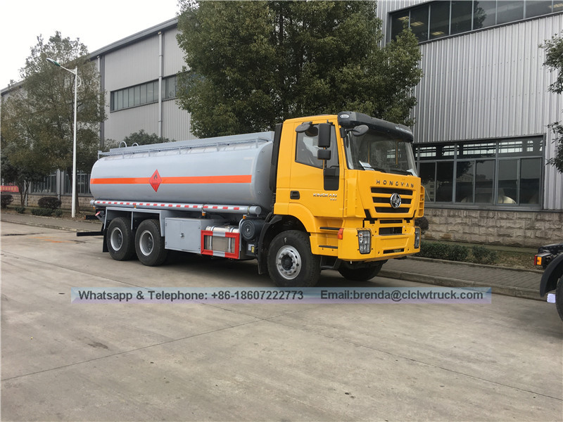 IVECO 6x4 ईंधन टैंकर ट्रक क्षमता 5000 गैलन