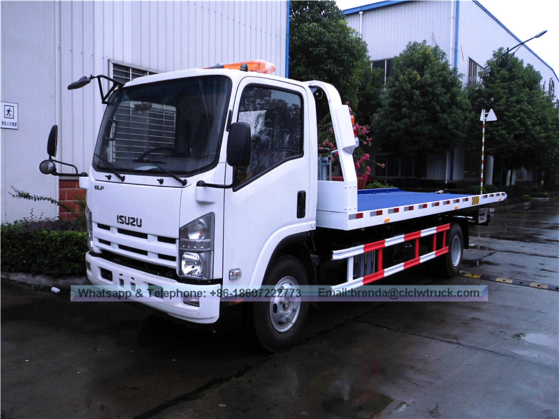 ISUZU 700P One-impulsado dos proveedores de grúas