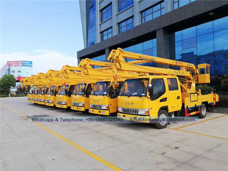 JAC Bucket Lift Truck ، Cherry Picker China Supist