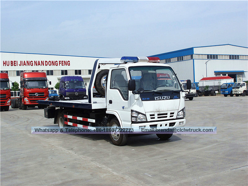Japón Isuzu 600P 4x2 4ton Venta caliente de la grúa