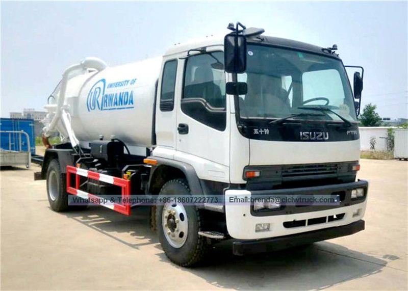 Camión de aspirador ISUZU 4x2