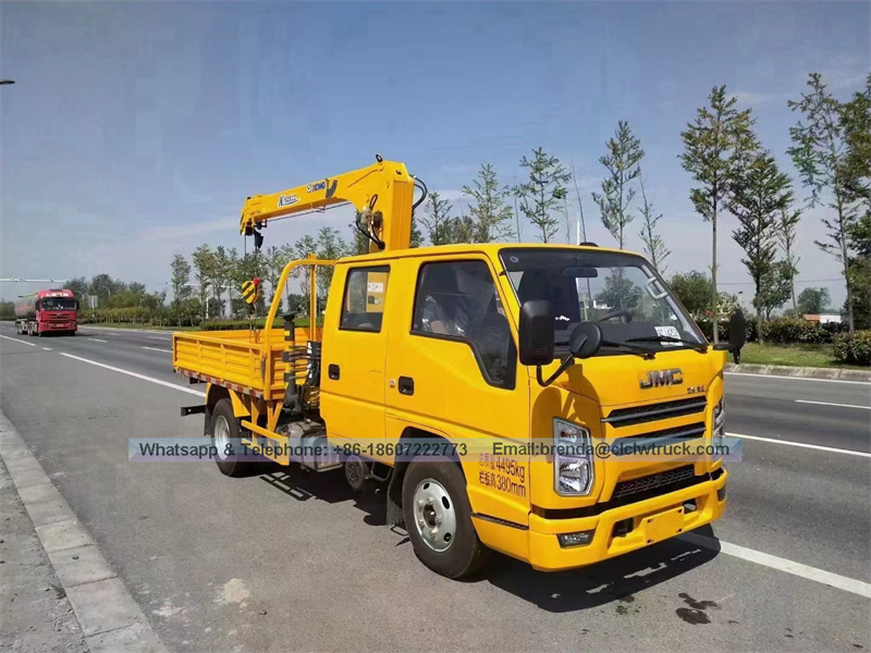 Proveedor de grúas de Lorry, fabricante de grúas montadas en camiones China, camión JMC con grúa China Proveedor