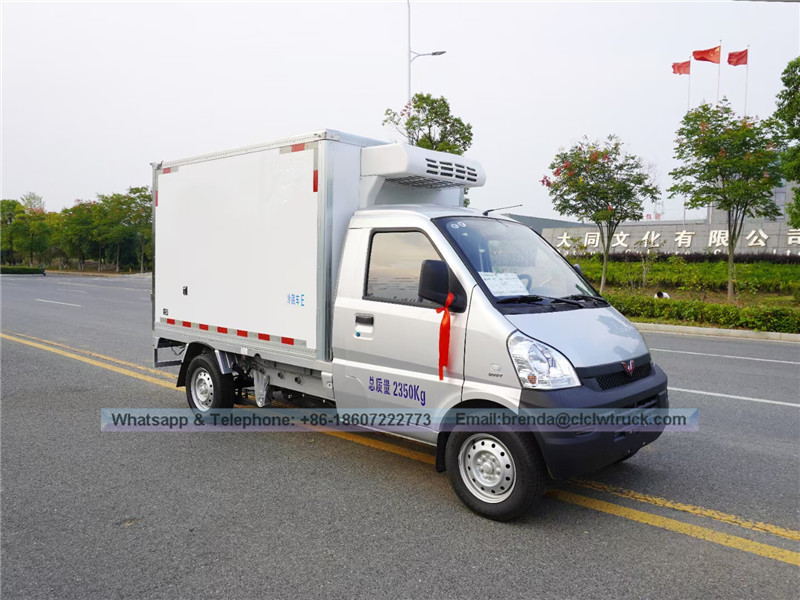 FOTON proveedor camión frigorifico China, FOTON coche frío, coche congelador 3 Ton, nevera 4X2 camión de carga