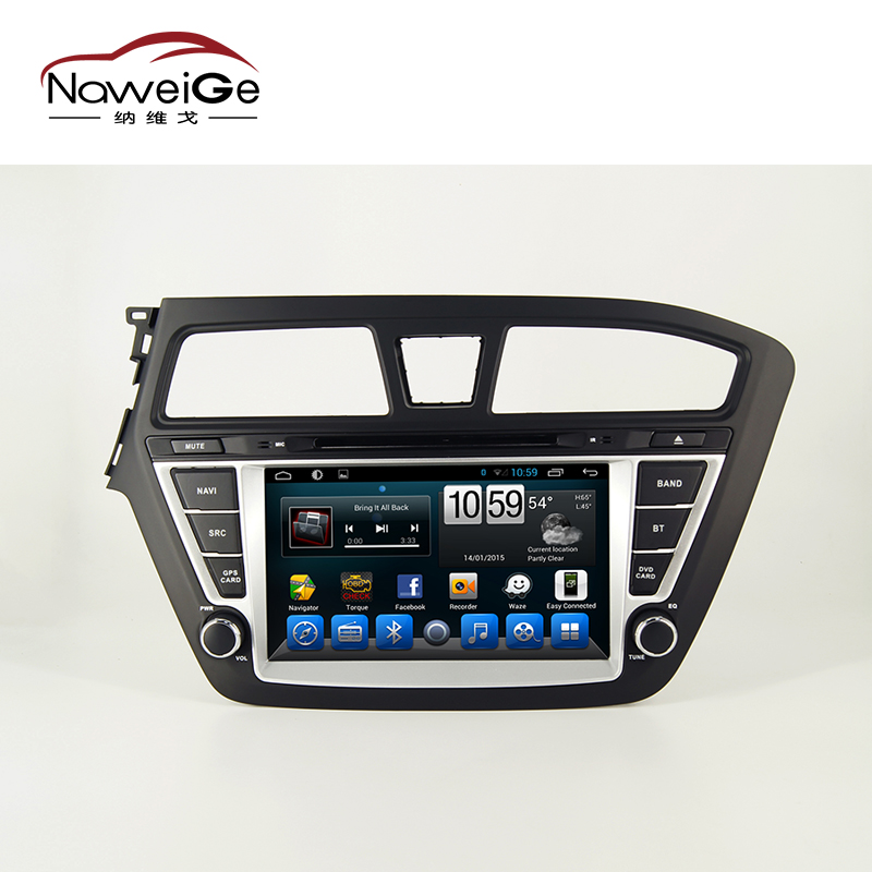 Car central multimedia for Hyundai I20 2015 LHD