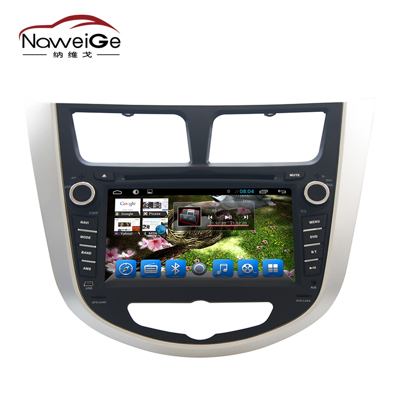 Car central multimedia for Hyundai Verna 2010