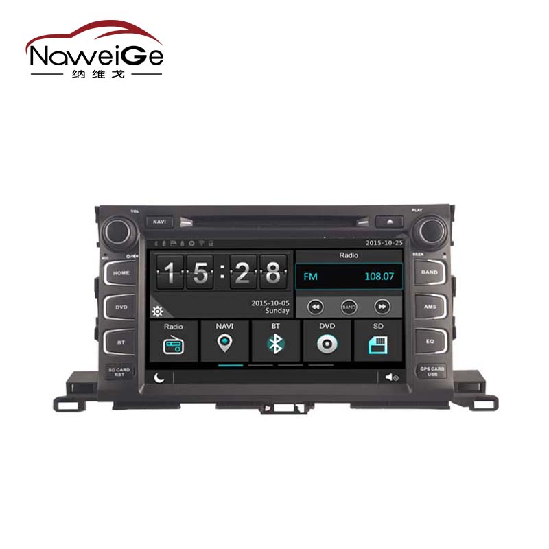 Car central multimedia for TOYOTA hightlander 2015