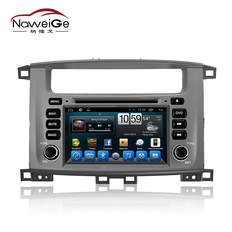 Car central multimedia for Toyota Land Cruiser 100
