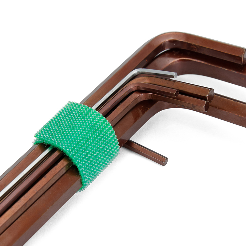 彩色尼龙扎带钩和环形扎带电线和电缆管理带