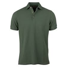 Camisa de manga corta con cuello camisa de polo para la venta