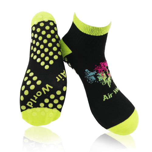 Benutzerdefinierte Kinder Trampolin Park Jump Socken Trampolin Griff Socken Masse