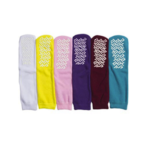 Calcetines antideslizantes de agarre hospitalarios personalizados calcetines médicos de zapatillas de hospital a granel