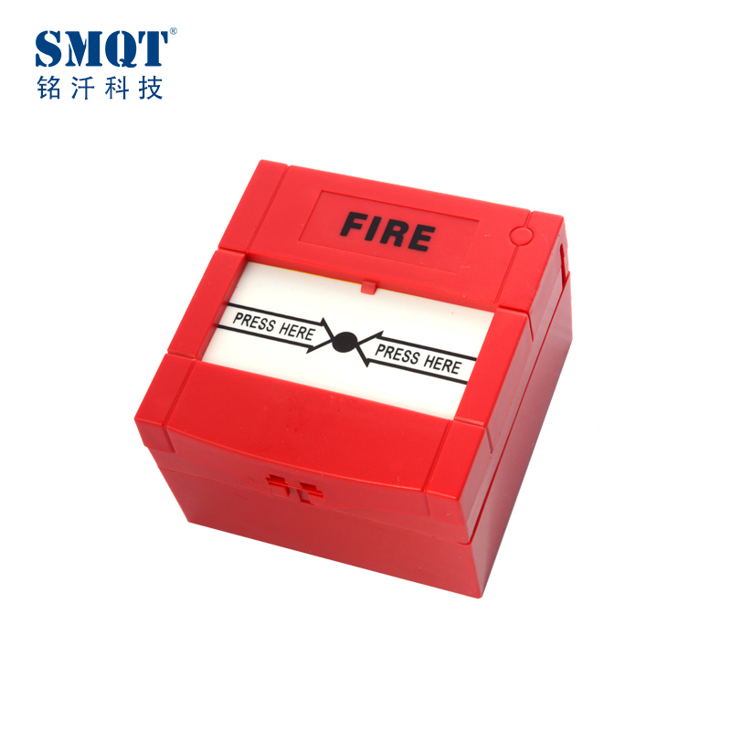 30v DC Vermelho / Verde auto-reset ponto de chamada de alarme de incêndio