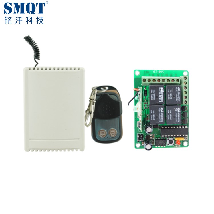 SMQT Four CH wireless 433mhz/315mhz remote controller with transmitter
