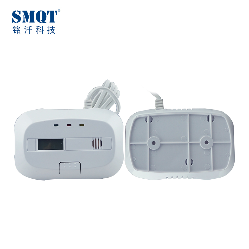 有线CO检测器适用于家庭，公寓