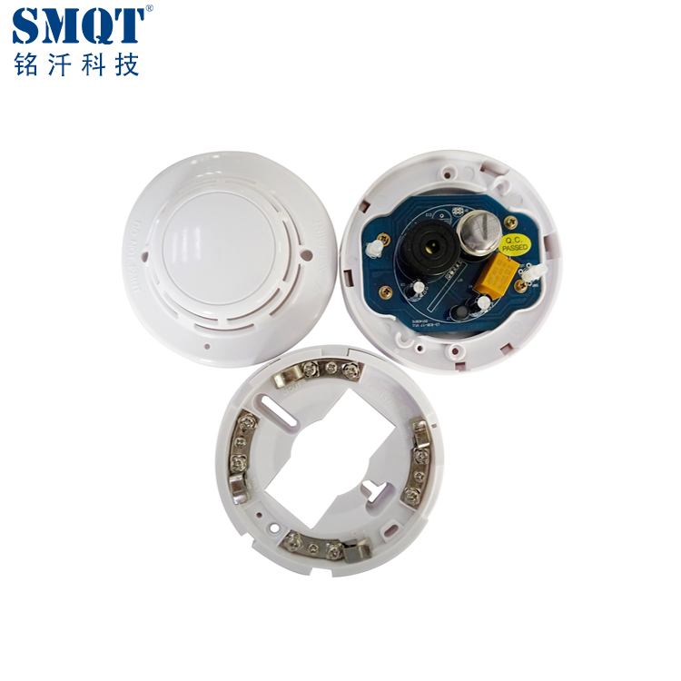 Проводной светодиодный многопоточный детектор газа для пожарной сигнализации и системы домашней сигнализации