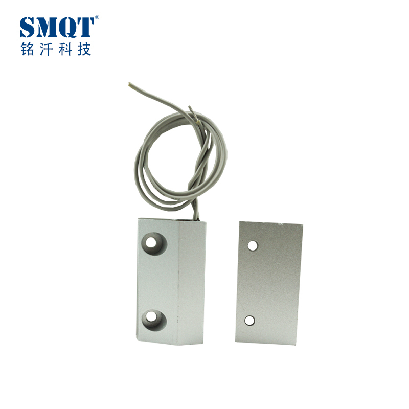 Wired metal door sensor, magnetic contact,door alarm
