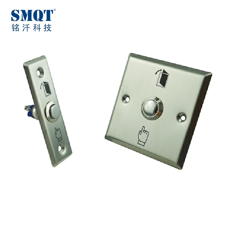 botón de liberación de la puerta del acero inoxidable para el sistema de control de acceso