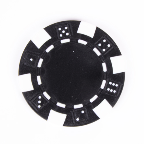 Schwarzer Composite 11,5g Poker Chip