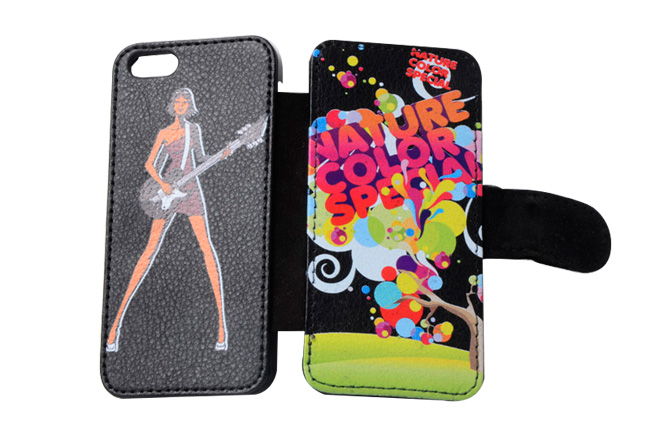 Leather Case for iPhone 5/5s for UV Printing