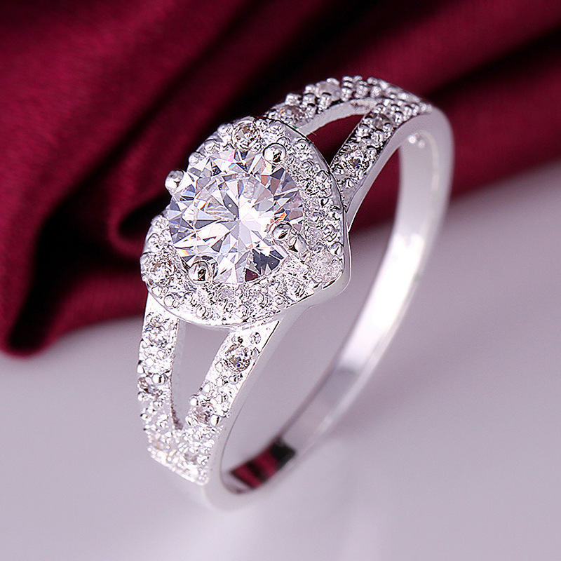 2018 Latest silver ring design for women sterling silver jewelry ring