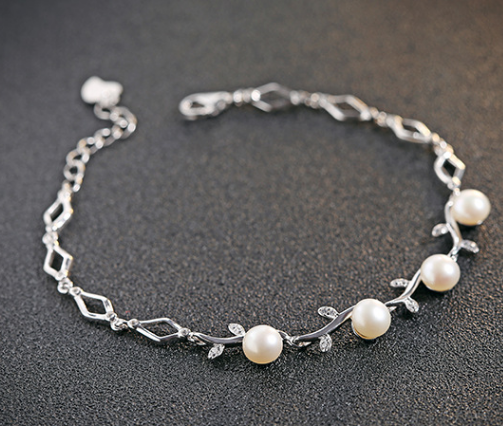 China manufacturer freshwater pearl magnetic bracelet for women
