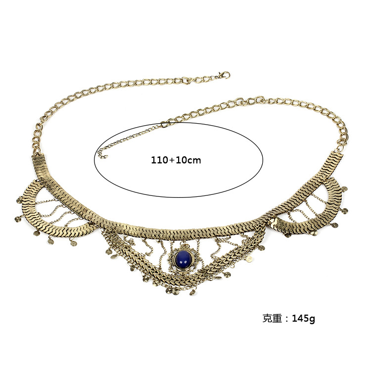 Europe Retro Body Jewelry Tassel Waist Chains for Women
