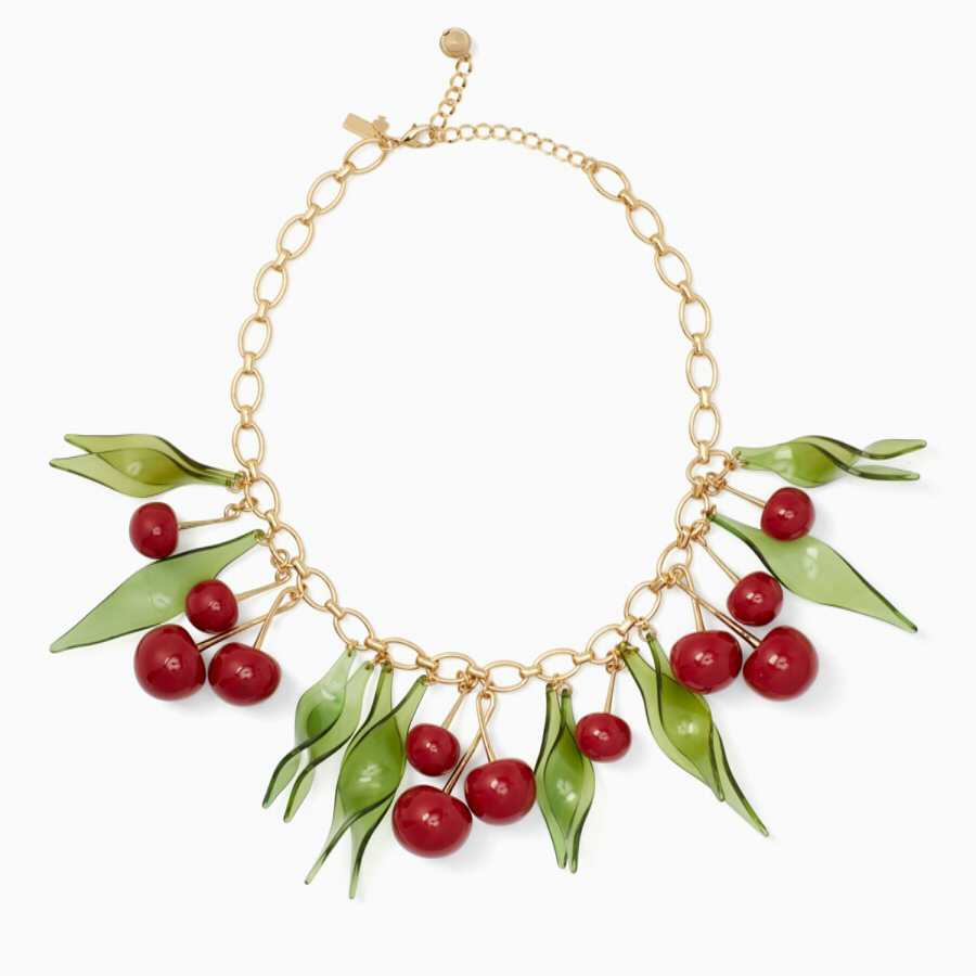 Modeschmuck beautiful Großhandel Hersteller Kirsche Halskette earrring Set