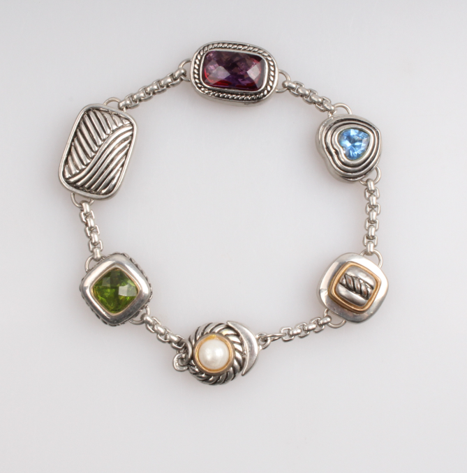Promotion Custom Alloy Crystal Chain for Layer Bracelet as Gift  Lucky Charm Bracelet 2018