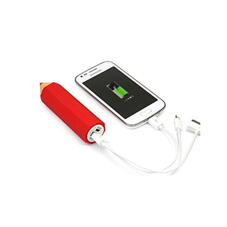 Best custom branded pen shape portable 4000mah fast charging power bank phone charger