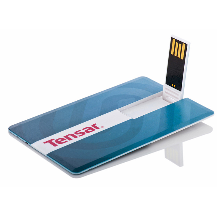 Benutzerdefiniertes Logo Kreditkarte pendrive USB-Flash-Laufwerk 32 GB Datenvorspannung
