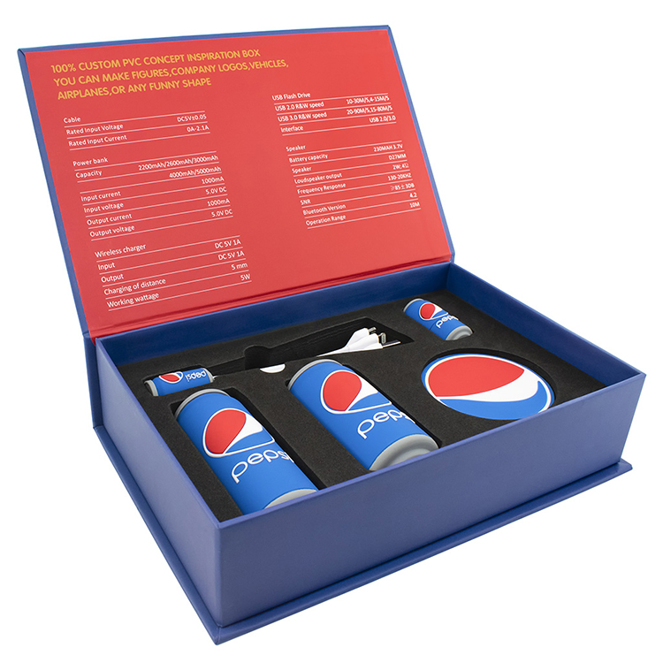 Electronic promotional Pepsi gift box sets