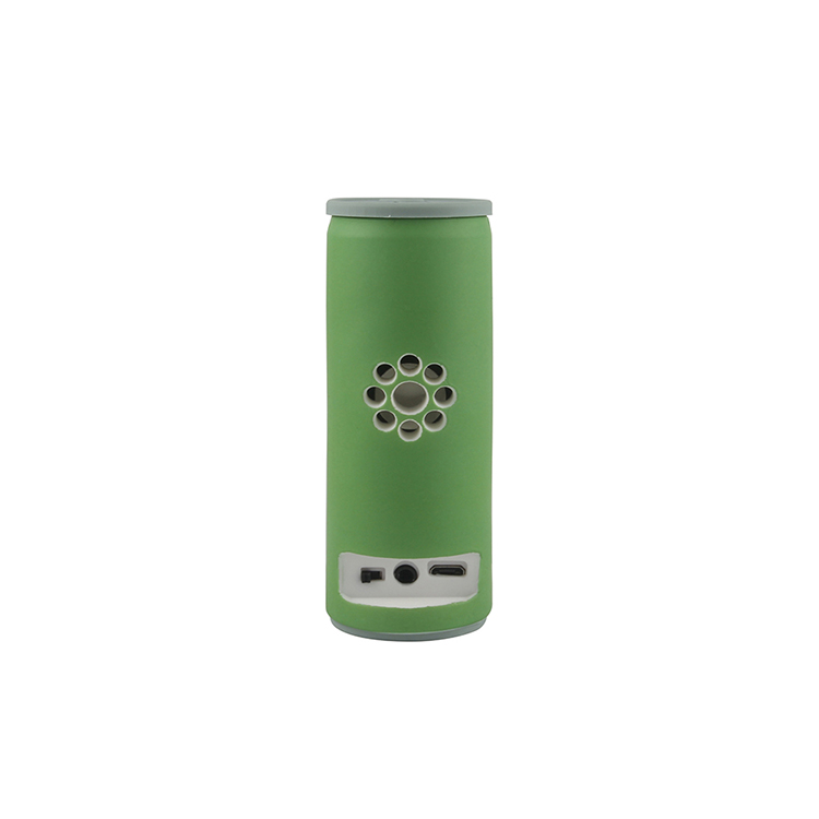 Energy drink  portable mini promotional gifts speakers bluetooth with water transfer printing logo