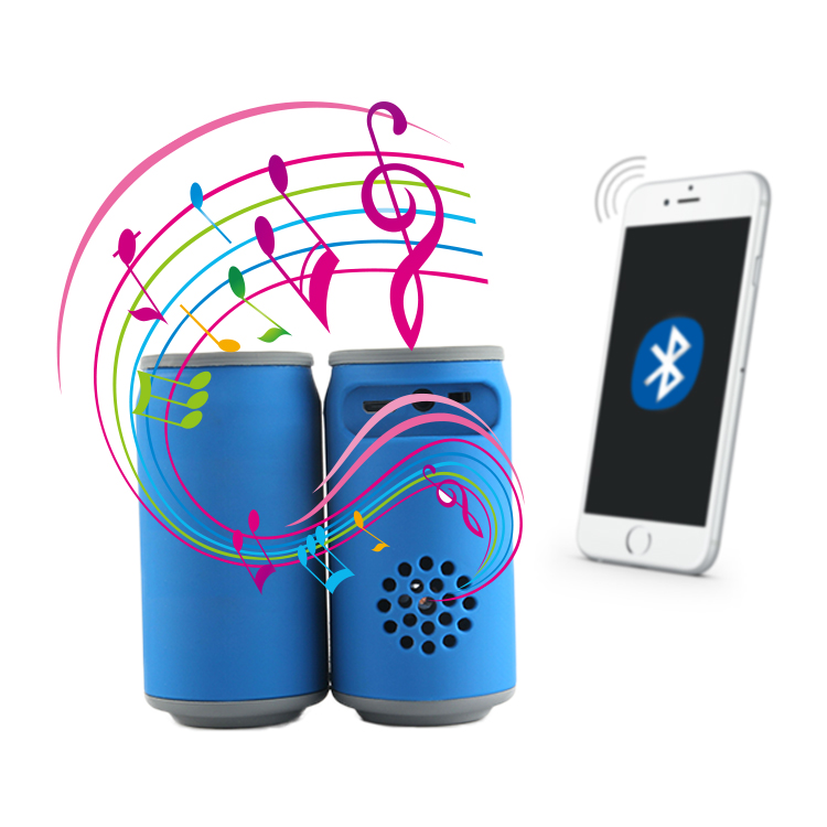 OEM Wireless Music Mini portable Pepsi music speaker & horn HIFI bluetooth wireless speaker