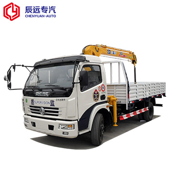 DLK 5 tons capacity truck with crane mounted truck price