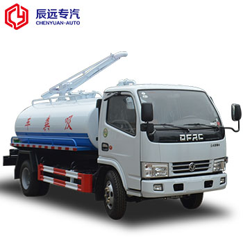 DFAC 4X2 3-4cbm small fecal suction truck supplier