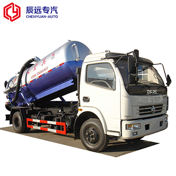 DongFeng brand 4cbm sewage suction Truck supplier in china