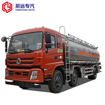 Dongfeng brand 22cbm fuel truck with fuel tanker truck price