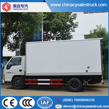 Dongfeng brand 5 tons china van cargo delivery truck price with cheaper price