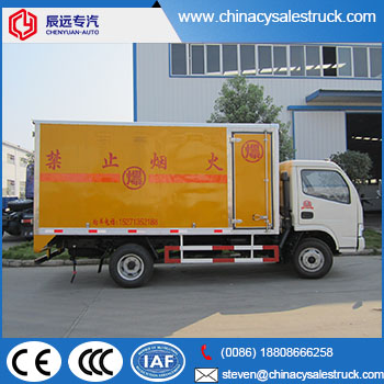 优质5吨厢式货车在中国制造
