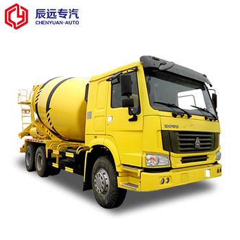 HOWO 12cbm concrete mixer truck supplier