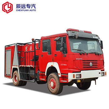 HOWO 6000L fire fighting truck supplier in china