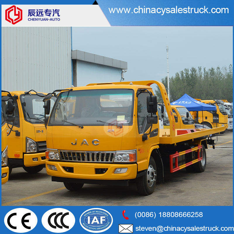 JAC 6 tons Wrecker truck manufacture in china