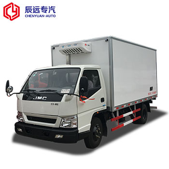 JMC NEW TYYLE 3-5吨在中国使用冰箱/冷藏车供应商