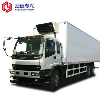 Japan brand FVZ series 14 Tons refrigerator cooling cargo van truck manufactures in china