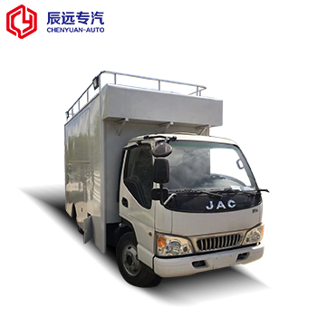 Middle style  4x2 moible fast food car supplier in china